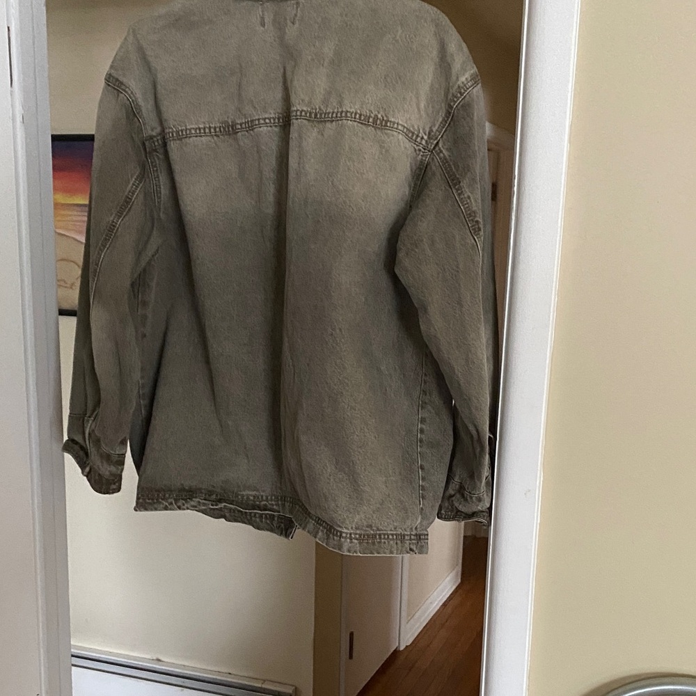 Tan Utility Jacket - Picture 2 of 4